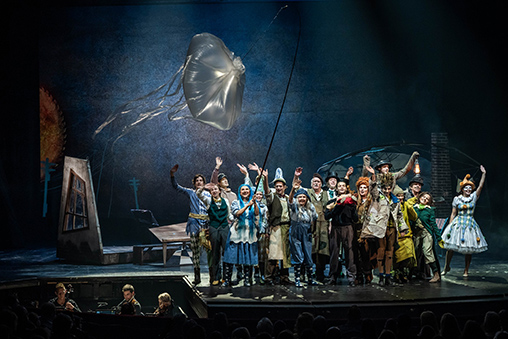 A Pinokkió első bemutatója a Vígszínházban, 2023. december 9‑én – Fotó: Gordon Eszter / Vígszínház